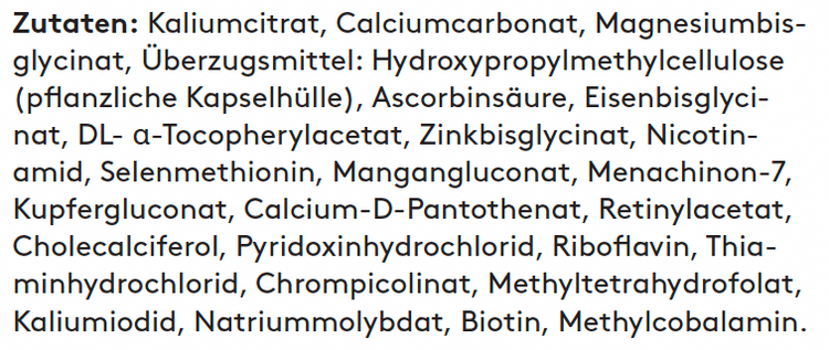 Complete – Niedrig dosierter Multivitamin-Komplex