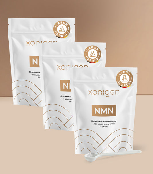 3x Xonigen NMN 30 g Pulver
