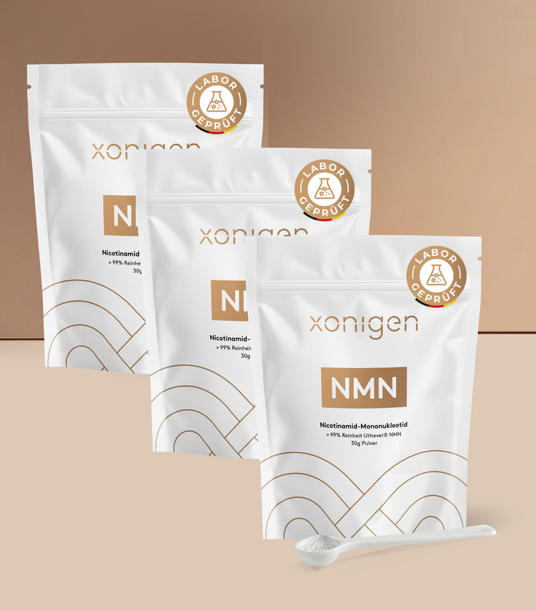 3x Xonigen NMN 30 g Pulver