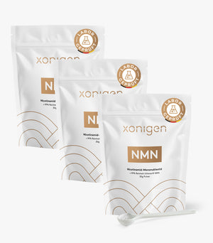 3x Xonigen NMN 30 g Pulver